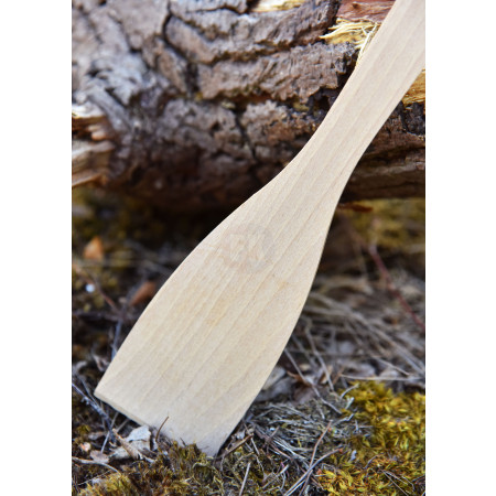 Drevená vareška/obracačka, bukové drevo, cca. 30 x 6 cm